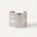 Geo Silver Cuff